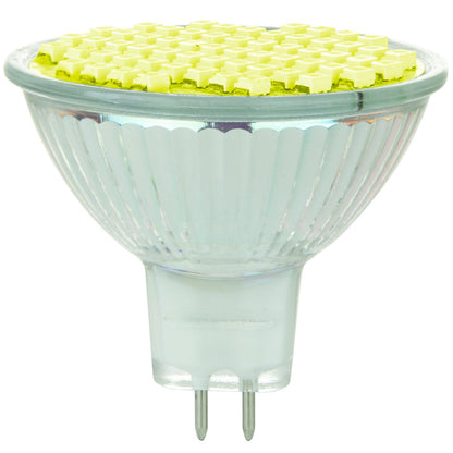 Sunlite LED MR16 Colored 2W (20W Halogen Equivalent) Bulb (GU5.3) Base, Yellow