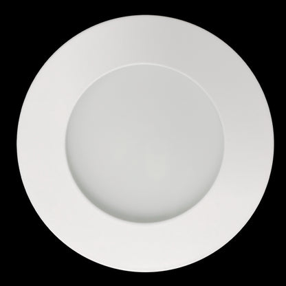 Luxrite 2" Regressed Interchangeable Canless Spotlight Round Slot Aperture Trim, Pack of 4 Waterproof Finish (LR23444)