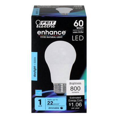 800 Lumen 5000K Dimmable LED