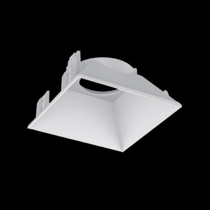 AKLOW TRIMLESS WHITE SQUARE TRIM CANLESS SPOTLIGHT