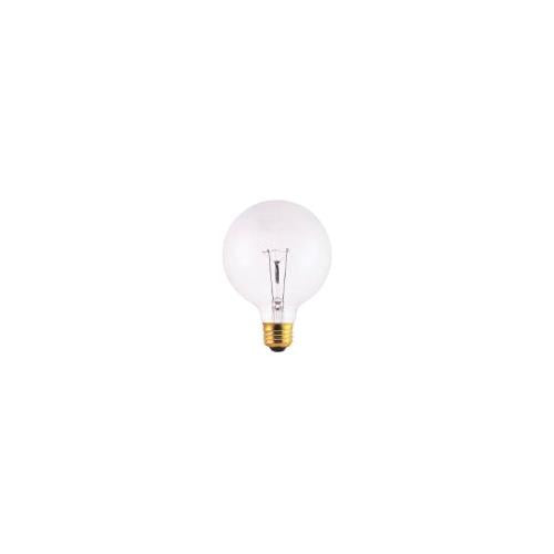 Bulbrite 40G25CL2-8PK 40 Watt Incandescent G25 Globe, Medium Base, Clear, 8-Pack