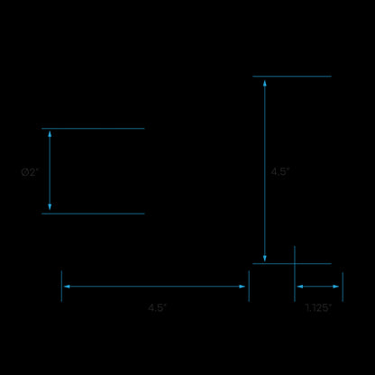 Luxrite 4" Regressed Interchangeable Square Smooth Bronze Trim Canless Spotlight, Pack of 4 (LR24965)