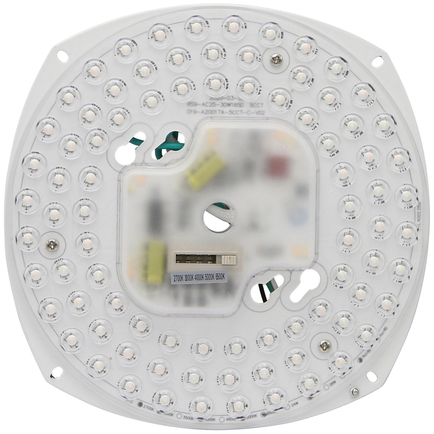 Sunlite 6.5-in 25w CCT Tunable AC Light Engine Circular Module Retrofit Kit