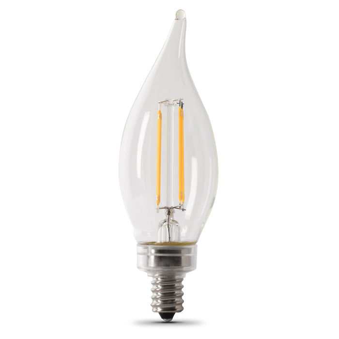 40-Watt Equivalent CA10 Dimmable Daylight Filament LED