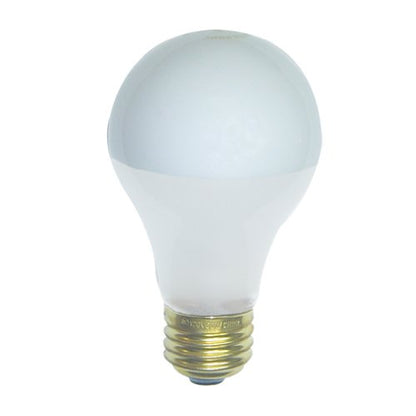 Bulbrite 60A19F/SB 60 Watt Inside Frost Half Chrome 60 Watt A Shape , 6-Pack