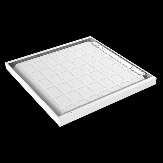 Luxrite 2X2 Panel Surface Kit, White Finish, Pack of 2 (LR24096)
