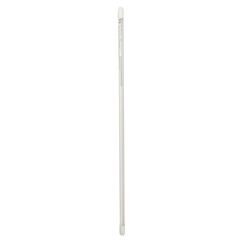 Luxrite LED 4' T8 Universal 18W Shatter Proof Ballast Compatible Light Tube, G13 Base, 2200 Lumens, 6500K - Daylight, 83 CRI, Frosted White Finish, Pack of 5  (LR34184)