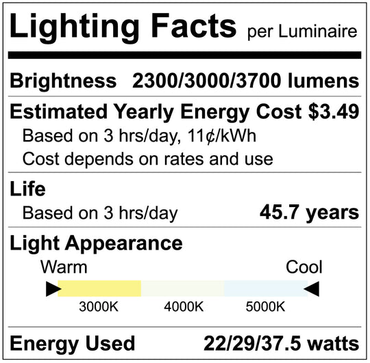 10" COMMERCIAL DOWNLIGHT WATTAGE SELECTABLE 3CCT