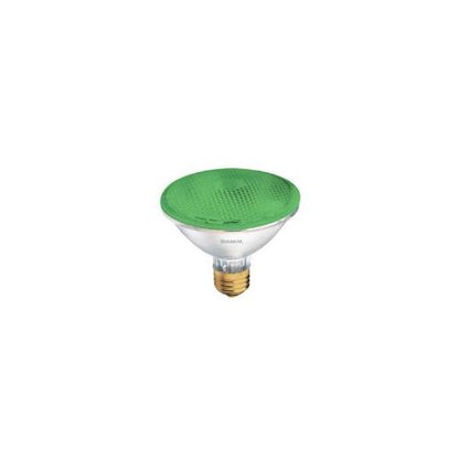 Bulbrite H75PAR30G 75 Watt Dimmable Colored Light Halogen PAR30, Medium Base, Green