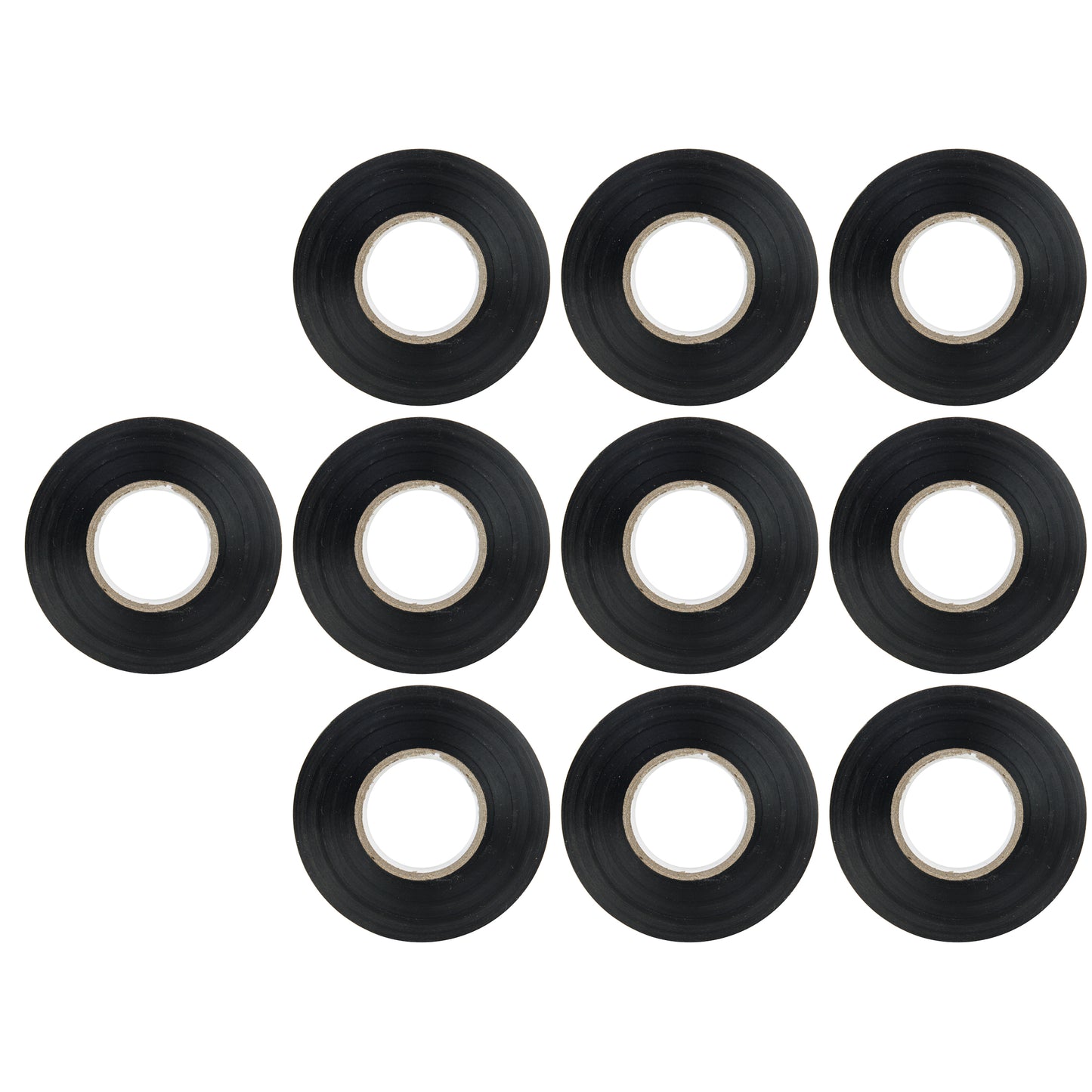 E150/BK/10PK BLACK ELECTRIC TAPE 10PK*