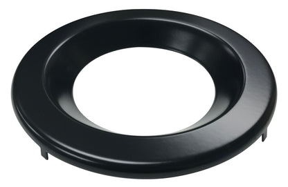 Luxrite LED 4" Round Smooth Downlight Retrofit Black Trim, Pack of 8 (LR23792)