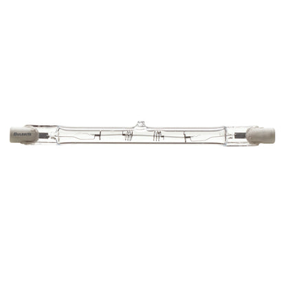 Bulbrite Q300T3/220 300 Watt Dimmable Halogen J-Type Torchiere T3 Bulb, Long (118mm), RSC Base, 220 Volt, Clear