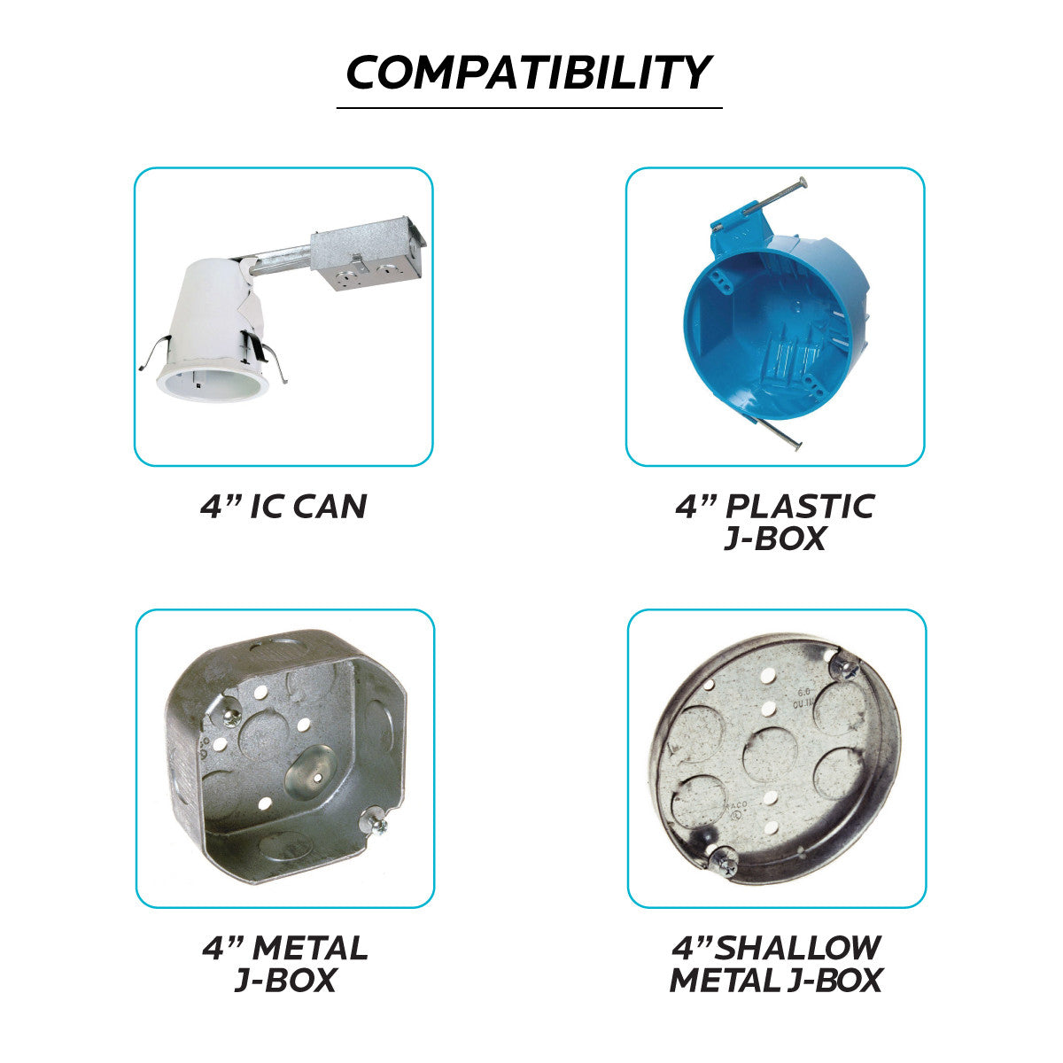 Luxrite LED Surface Mount 7" Round Slim, 15W, 1000 Lumens, Color Selectable - 3000K/4000K/5000K, 80 CRI, White Finish, Dimmable, Pack of 2 (LR23592)