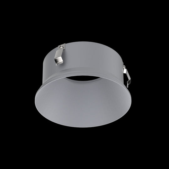 AKLOW TRIMLESS SILVER ROUND TRIM CANLESS SPOTLIGHT