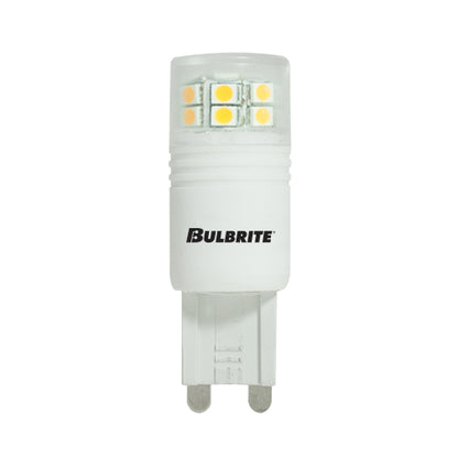 Bulbrite LED3G9/WW 3 Watt LED T4 Capsule Bulb, Bi-Pin G9 Base, 20W Halogen Equivalent, Warm White