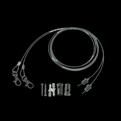 Luxrite 2X2 Panel Suspension Kit, Pack of 5 ( (LR24177)