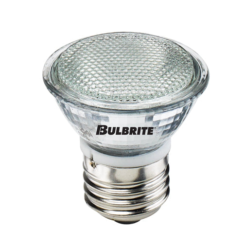 Bulbrite Pack of (5) 20 Watt 12V Dimmable MR8 Lensed Wide Flood Halogen Light Bulbs with Bi-Pin (GU4) Base, 2900K Soft White Light