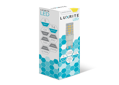 Luxrite Mini LED5T4G9/27K/DIM 2700K Warm White