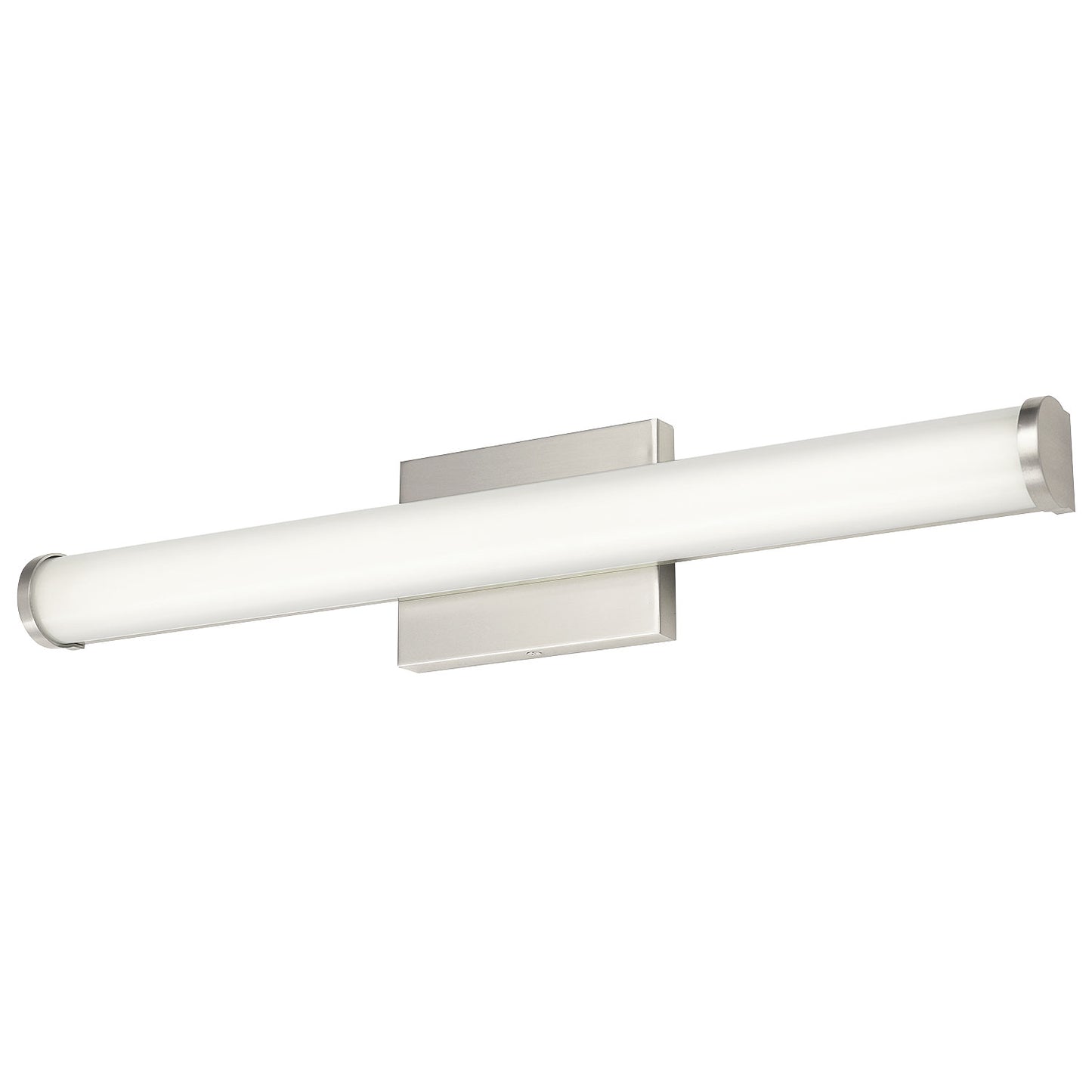 Sunlite 81461 LED 24 Inch Linear Bar Vanity Light Fixture, 24 Watts (80W Equivalent), 17500 Lumens, Adjustable 3 CCT 3000K-5000K, 100-277V, Dimmable, 50,000 Hour Lifespan, ETL Listed, Brushed Nickel