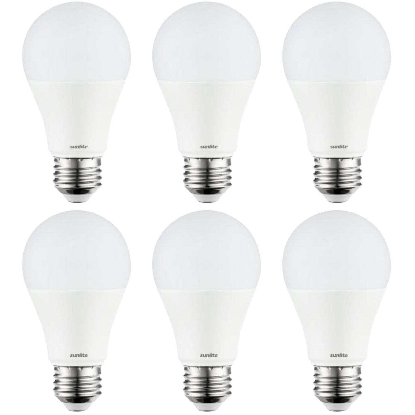 Sunlite LED A19 Light Bulb, 9 Watts (60 Watt Equivalent), 800 Lumens, Medium Base, UL Listed, 30K - Warm White