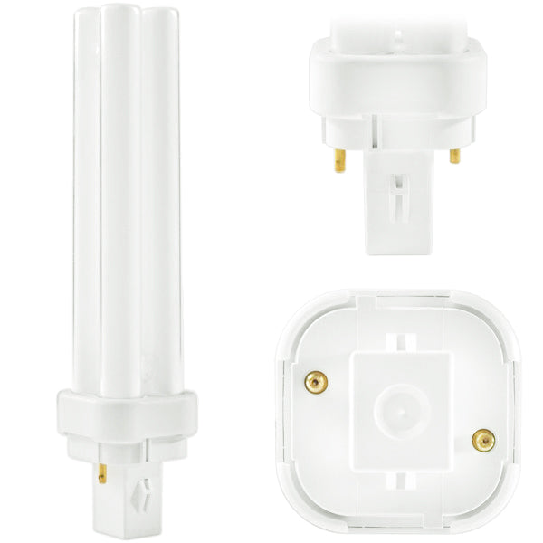 PL-C 18W/827/2P/ALTO - 2 Pin G24d-2 Base - 2700K 18 Watt - CFL - Philips 38316-6