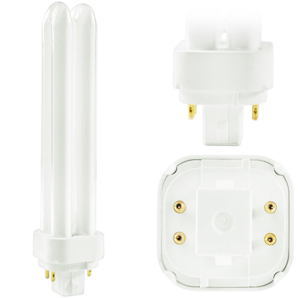 F26DBX/835/ECO4P - 4 Pin G24q-3 Base - 3500K 26 Watt - CFL - GE 97612