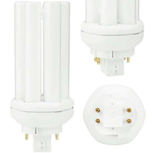 PL-T ALTO 18W/830/4P A - 4 Pin GX24q-2 Base - 3000K 18 Watt - CFL - Philips 458216