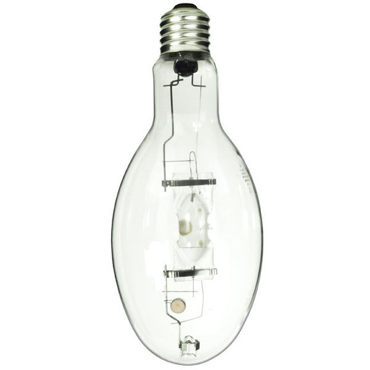 GE 12642 - 400 Watt - ED37 400 Watt - ED37 - PulseArc Multi-Vapor - Pulse Start - Metal Halide - Unprotected Arc Tube - 4000K - Mogul Base - ANSI M135/M155 - Vertical Base Up Burn