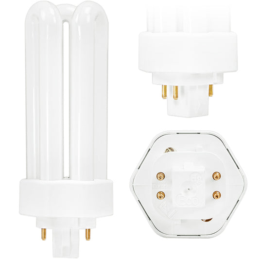 F32TBX/830/A/ECO - 4 Pin GX24q-3 Base - 3000K 32 Watt - CFL - GE 97630