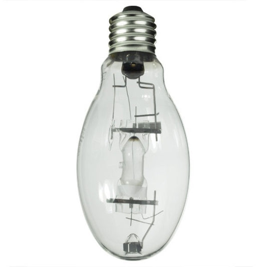 GE 27501 - 320 Watt - ED28 Multi-Vapor - Pulse Start - Metal Halide - Unprotected Arc Tube - 4000K - Mogul Base - ANSI M132/E M154/E - Vertical Base Up Burn - MVR320/VBU/HO/PA