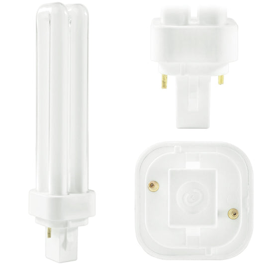 F18DBX/827/ECO - 2 Pin G24d-2 Base - 2700K 18 Watt - CFL - GE 97577