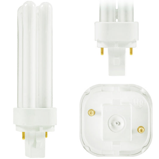 F13DBX/835/ECO - 2 Pin G24d-1 Base - 3500K 13 Watt - CFL - GE 97592