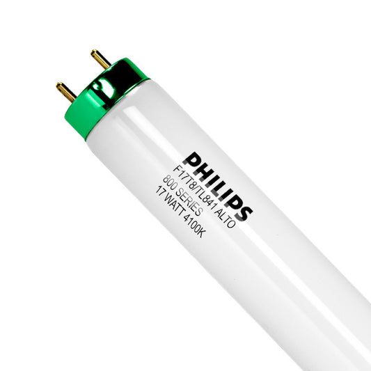 Philips 281899 F17T8/TL841 ALTO - T8 17 Watt - 4100 Kelvin - 24 in. - 1375 Lumens - 800 Series Phosphors