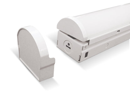 Luxrite Surface Mount LED48/LINEAR/3CCT/UNV2/D 3000K,4000K,5000K Cct Select
