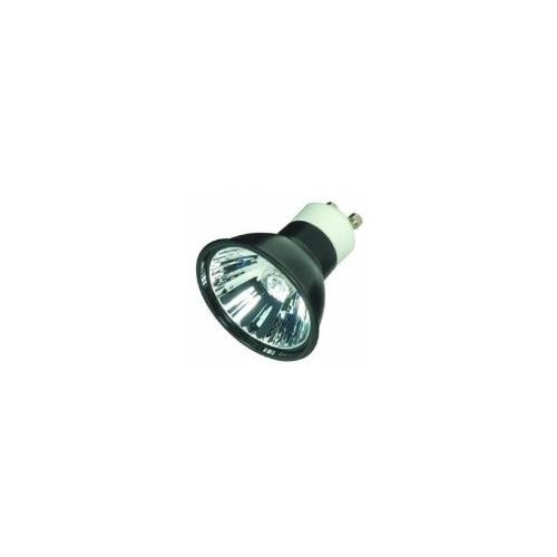 Bulbrite FMW/GU10/BLK 35 Watt Dimmable Halogen MR16 Bulb, Twist and Lock GU10 Base, Black