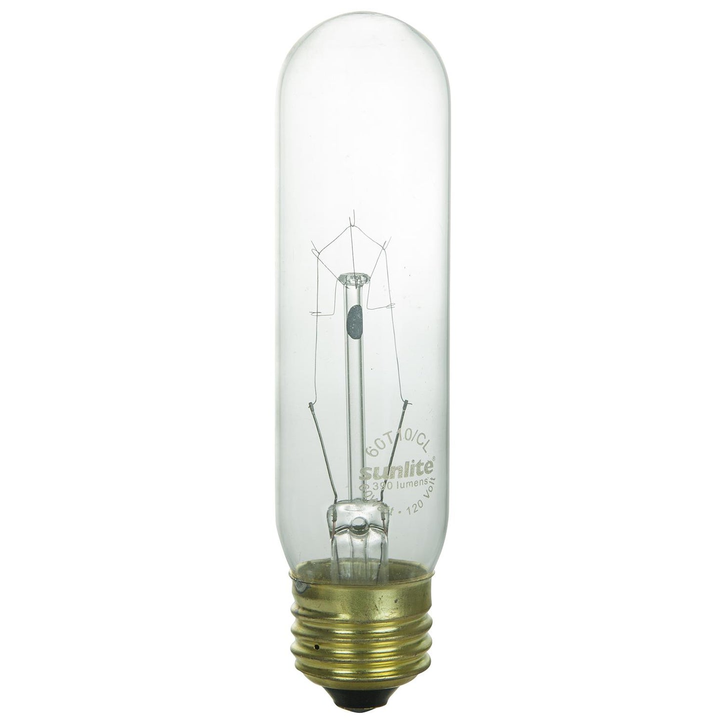 Sunlite 40 Watt T10 Tubular Medium Base Clear (25 Pack)