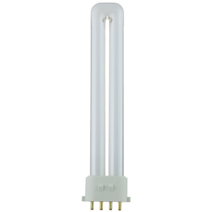 Sunlite PL13/E/SP30K/10PK 4-Pin Fluorescent 13W 3000K Warm White U Shaped PL CFL Twin Tube Plugin Light Bulbs with 2GX7 Base (10 Pack)