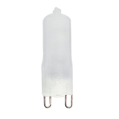 Bulbrite Q75G9F/120-10PK 75 Watt Dimmable Halogen JC Type T4, G9 Base, Frost, 10-Pack