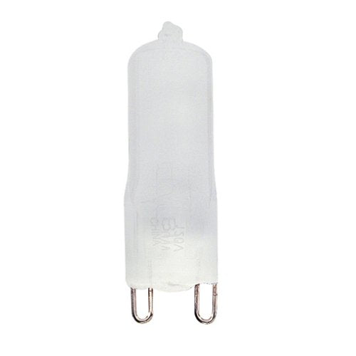 Bulbrite Q75G9F/120-10PK 75 Watt Dimmable Halogen JC Type T4, G9 Base, Frost, 10-Pack