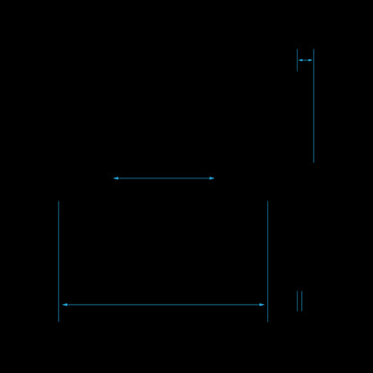 Luxrite 4" Mini Panel Round Smooth Black Trim For Canless Wafer Spotlight, Pack of 8 (LR23770)