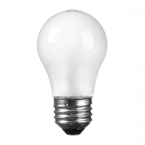 15 Watts A15 Frosted Appliance Light Bulb E26 120V Warm White