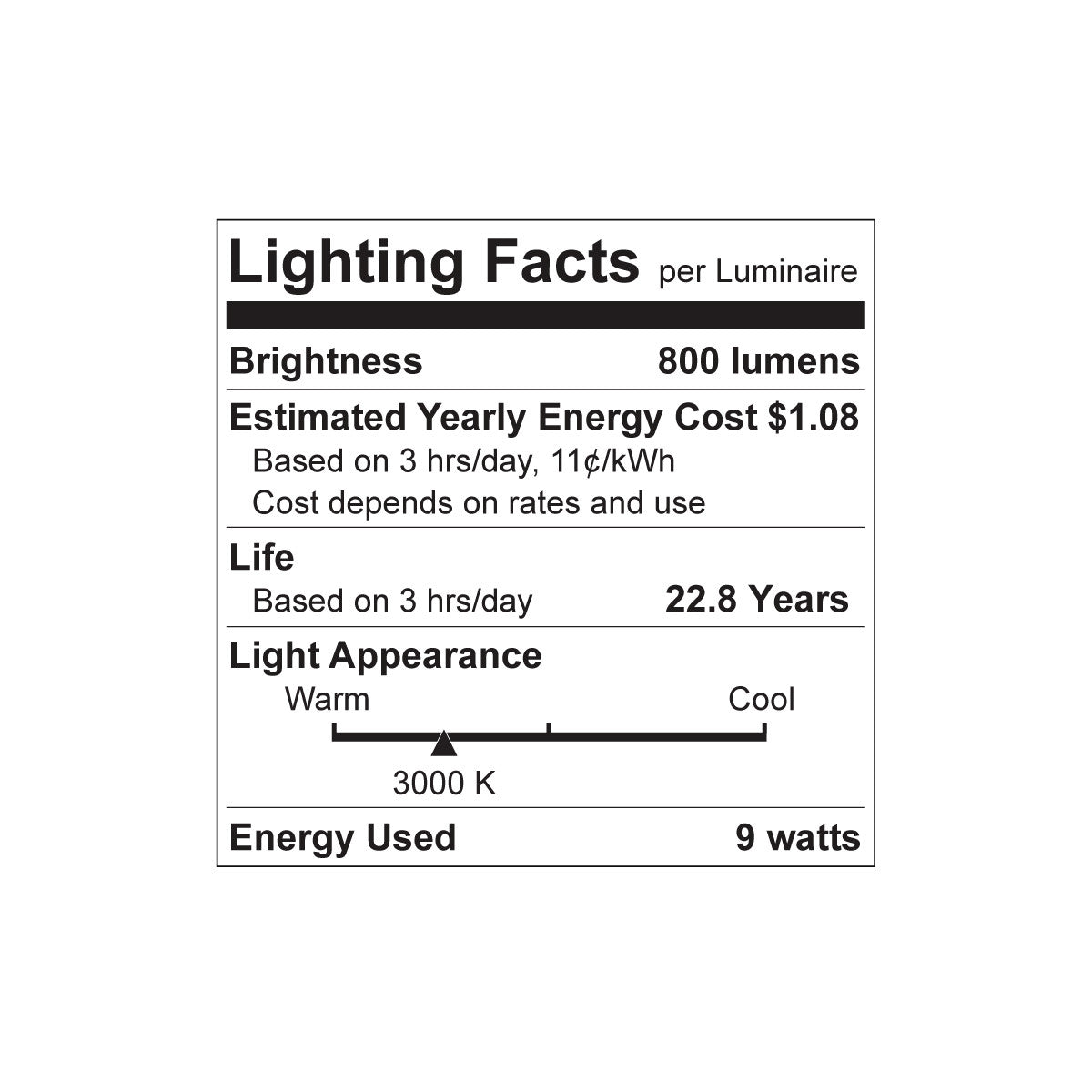 Luxrite LED A19, GU24 Twist & Lock Base, 9W, 3000K - Soft White, 800 Lumens, 80 CRI, Frost Finish, Dimmable, Pack of 12 (LR21461)