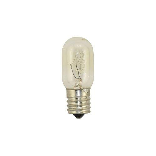 Bulbrite 15T7N 15 Watt Incandescent Amusment & Appliance T7 Bulb, Intermediate Base, Clear