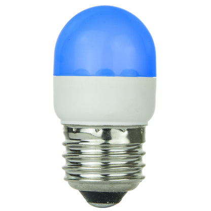 Sunlite T10 Tubular Indicator, Medium Base Light Bulb, Blue