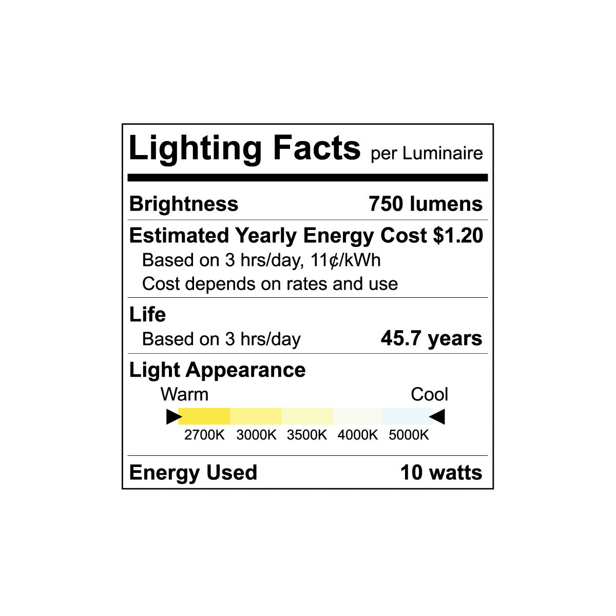 Luxrite LED 4" Round Baffled Downlight Retrofit, 10W, 750 Lumens, Color Selectable - 2700K/3000K/3500K/4000K/5000K, 90 CRI, White Finish, Dimmable, Pack of 4 (LR23790)