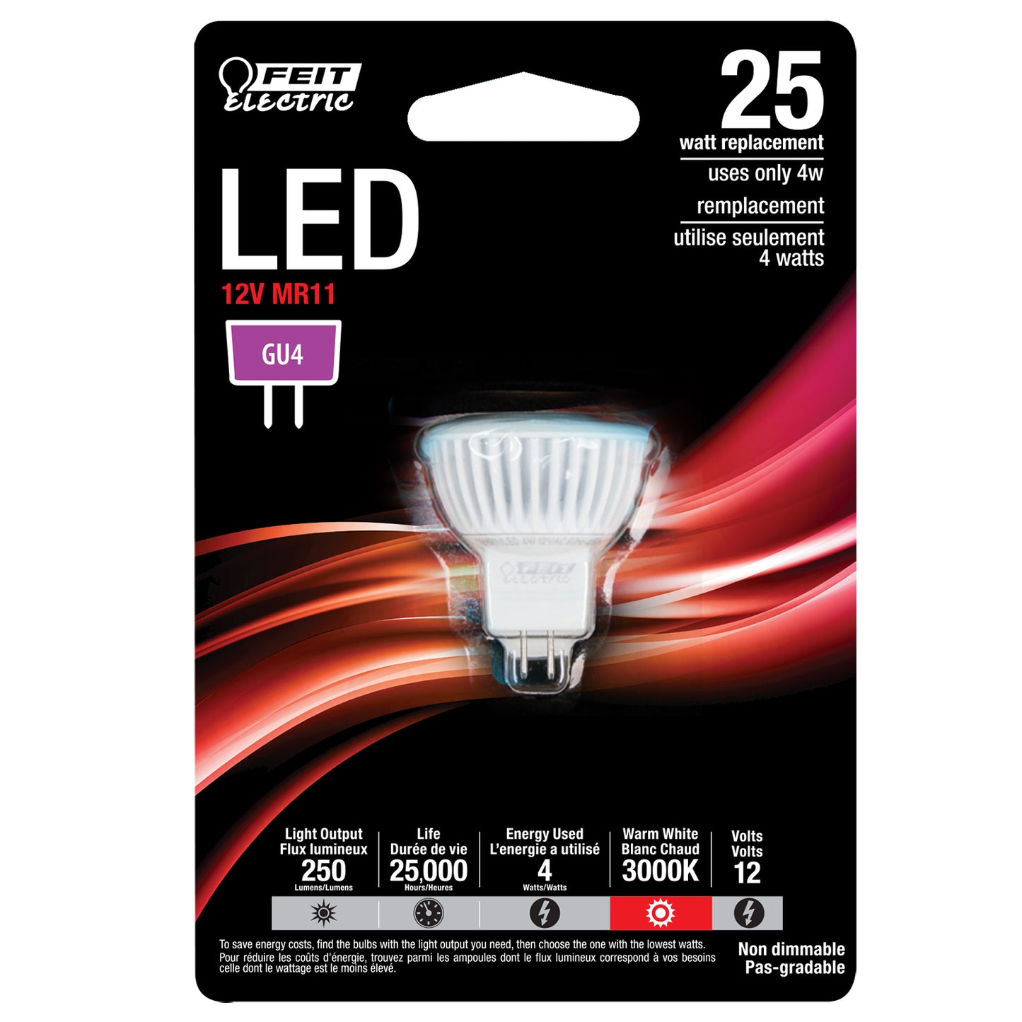 25-Watt Equivalent MR11 Warm White LED