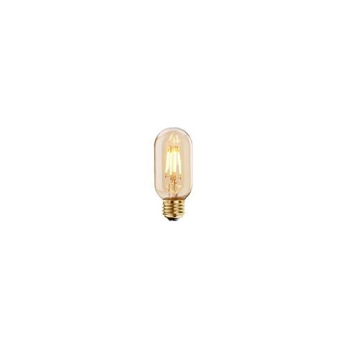 Bulbrite LED4T14/22K/FIL-NOS 4-Watt LED Nostalgic Radio Tube Bulb, 60W Equivalent, Medium Base, Antique Finish