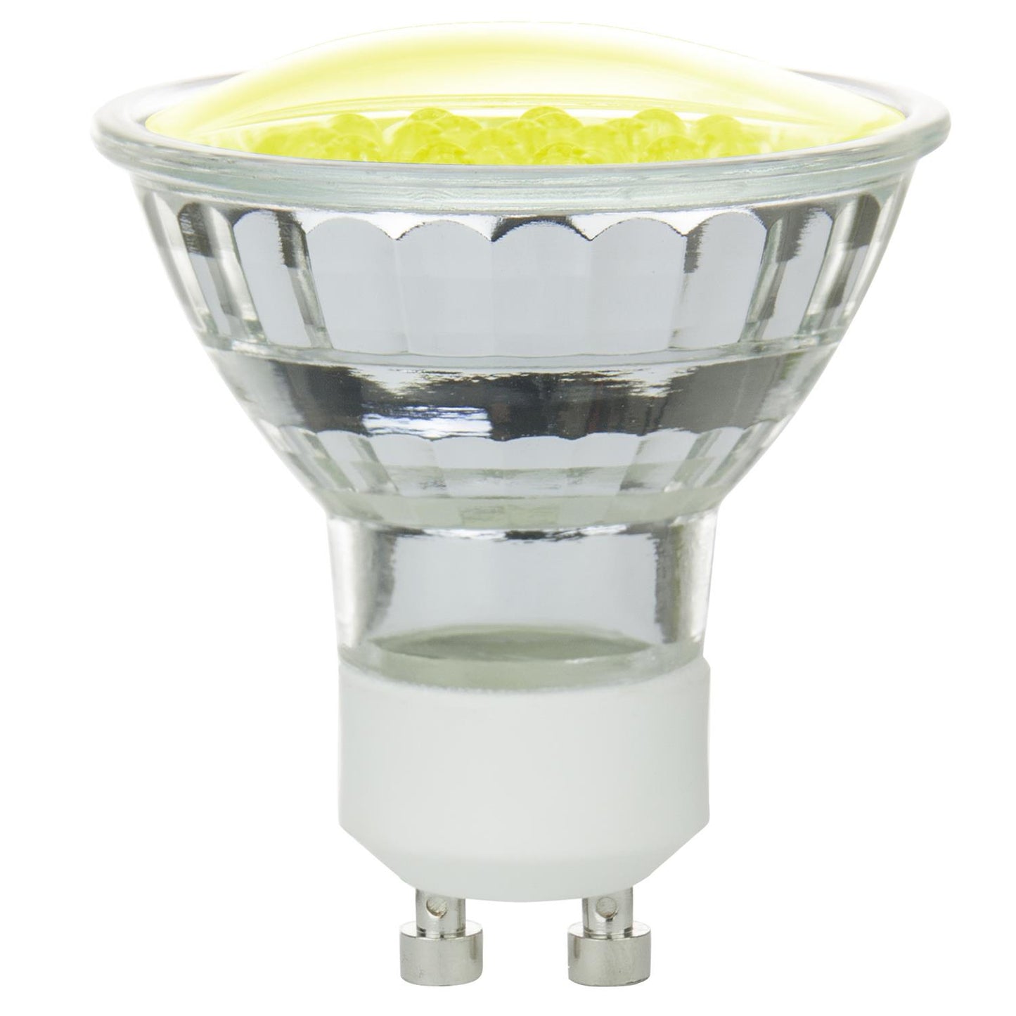 MR16 Colored Mini Reflector, GU10 Base, Yellow