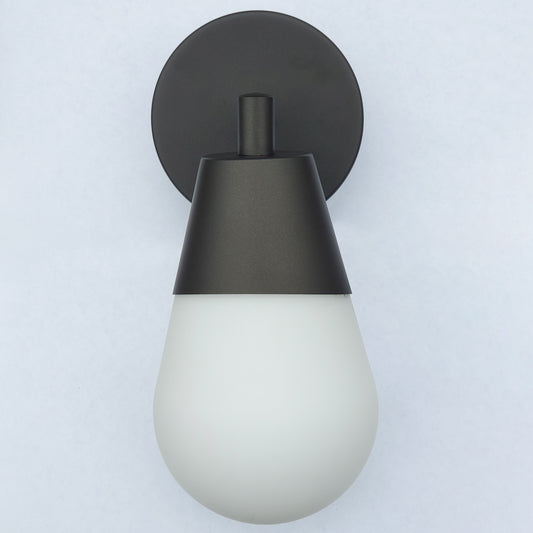 Sunlite 45062 Decorative Tear Drop Wall Sconce Light Fixture, Medium Base (E26), 120 Volts, Bronze, ETL Listed, For Residential & Commercial Use