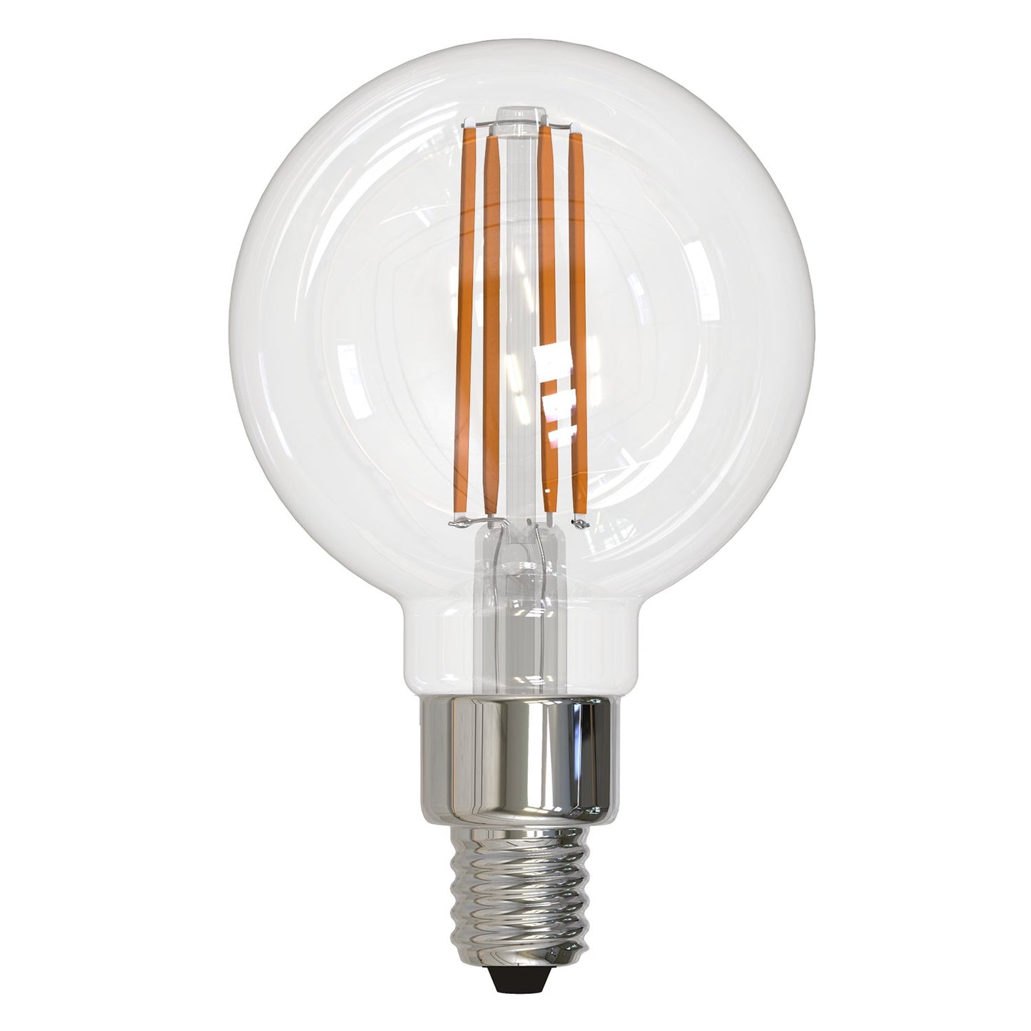 BULBRITE LED G16 CANDELABRA SCREW (E12) 4W DIMMABLE CLEAR LIGHT BULB 3000K/SOFT WHITE LIGHT 40W EQUIVALENT 3PK (776889)